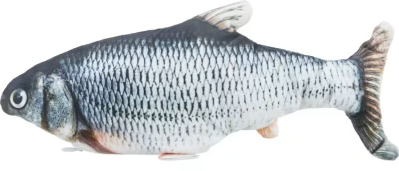 Katteleke 45795 Sprelle-Fisk Oppladbar (USB) M/Bjelle 30cm
